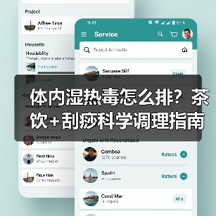 体内湿热毒怎么排?茶饮+刮痧科学调理指南(图4) 体内湿热毒怎么排?茶饮+刮痧科学调理指南(图4)