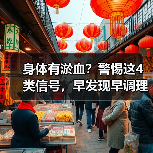 身体有淤血?警惕这4类信号,早发现早调理(图3) 身体有淤血?警惕这4类信号,早发现早调理(图3)