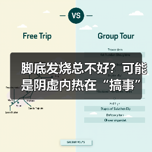脚底发烧总不好?可能是阴虚内热在“搞事”(图1) 脚底发烧总不好?可能是阴虚内热在“搞事”(图1)