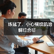练猛了，小心横纹肌溶解综合征（图2）