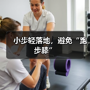 小步轻落地，避免“跑步膝”（图2）