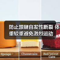 防止跟腱自发性断裂 体重较重避免激烈运动（图3）