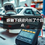 眼睛下眼皮内长了个白点(图4) 眼睛下眼皮内长了个白点(图4)
