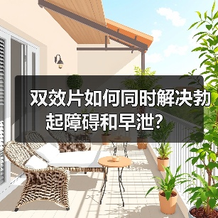双效片如何同时解决勃起障碍和早泄?(图1) 双效片如何同时解决勃起障碍和早泄?(图1)