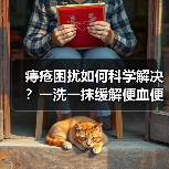痔疮困扰如何科学解决?一洗一抹缓解便血便秘(图4) 痔疮困扰如何科学解决?一洗一抹缓解便血便秘(图4)