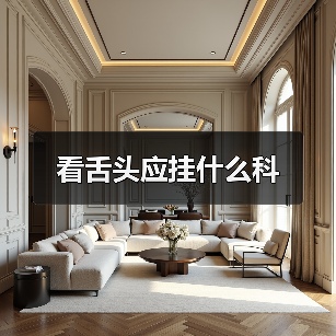 看舌头应挂什么科(图1) 看舌头应挂什么科(图1)