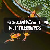 锻炼柔韧性莫盲目,拉伸并非越疼越有效(图4) 锻炼柔韧性莫盲目,拉伸并非越疼越有效(图4)