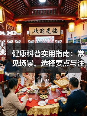 健康科普实用指南:常见场景、选择要点与注意事项(图1) 健康科普实用指南:常见场景、选择要点与注意事项(图1)