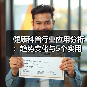 健康科普行业应用分析:趋势变化与5个实用方法(图1) 健康科普行业应用分析:趋势变化与5个实用方法(图1)