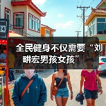 全民健身不仅需要“刘畊宏男孩女孩”(图2) 全民健身不仅需要“刘畊宏男孩女孩”(图2)