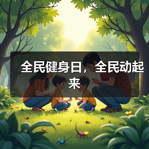 全民健身日，全民动起来