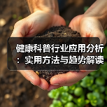健康科普行业应用分析:实用方法与趋势解读(图1) 健康科普行业应用分析:实用方法与趋势解读(图1)