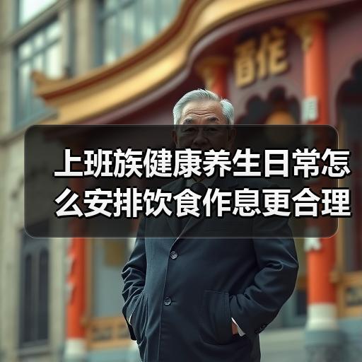 上班族健康养生日常怎么安排饮食作息更合理