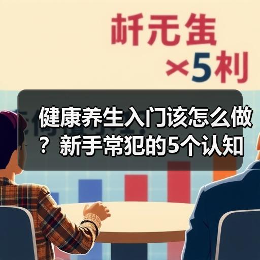 健康养生入门该怎么做？新手常犯的5个认知误区