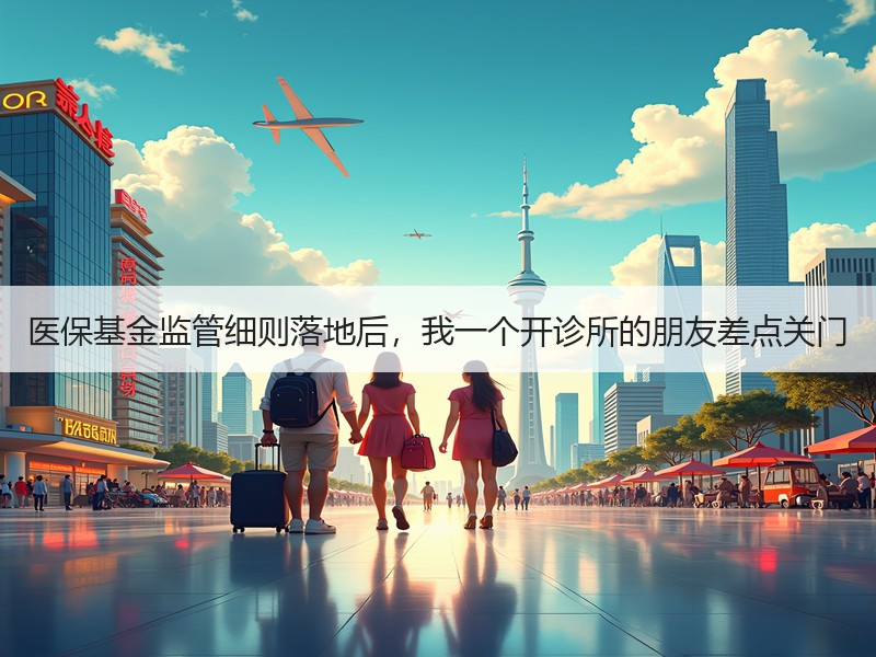 医保基金监管细则落地后，我一个开诊所的朋友差点关门