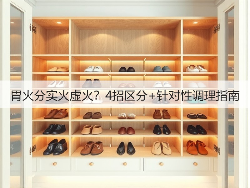 胃火分实火虚火？4招区分+针对性调理指南