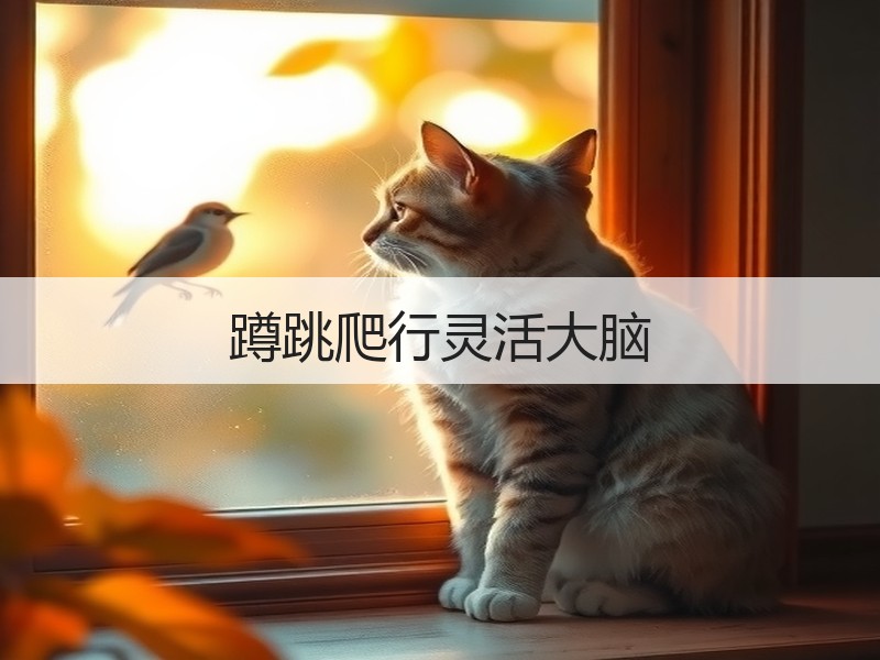蹲跳爬行灵活大脑
