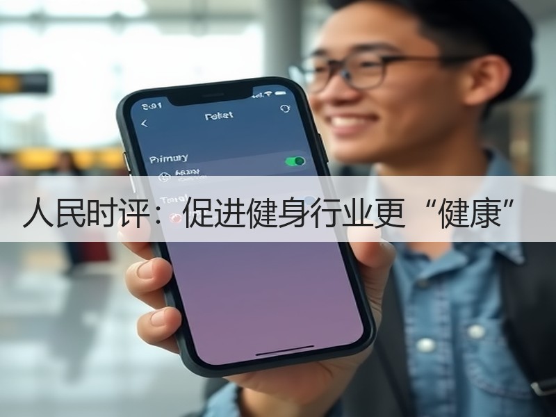 人民时评：促进健身行业更“健康”