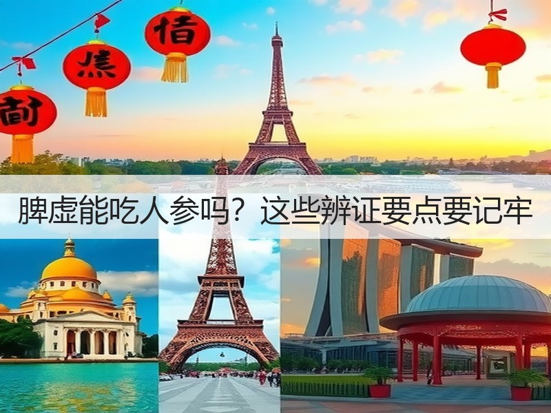 脾虚能吃人参吗？这些辨证要点要记牢