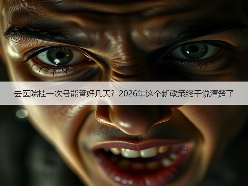去医院挂一次号能管好几天？2026年这个新政策终于说清楚了