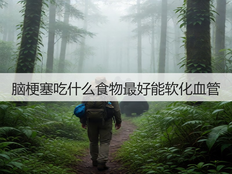 脑梗塞吃什么食物最好能软化血管