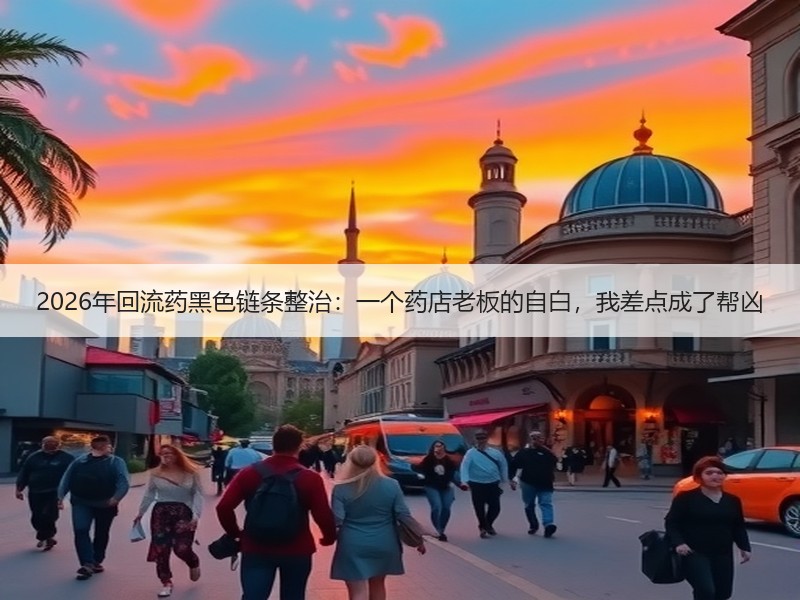 2026年回流药黑色链条整治：一个药店老板的自白，我差点成了帮凶