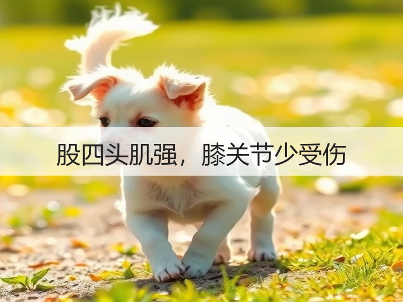 股四头肌强，膝关节少受伤