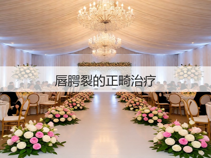 唇腭裂的正畸治疗