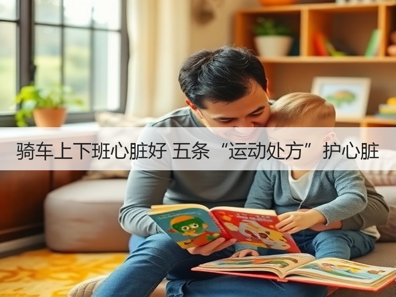 骑车上下班心脏好 五条“运动处方”护心脏