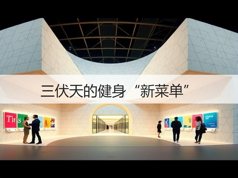 三伏天的健身“新菜单”