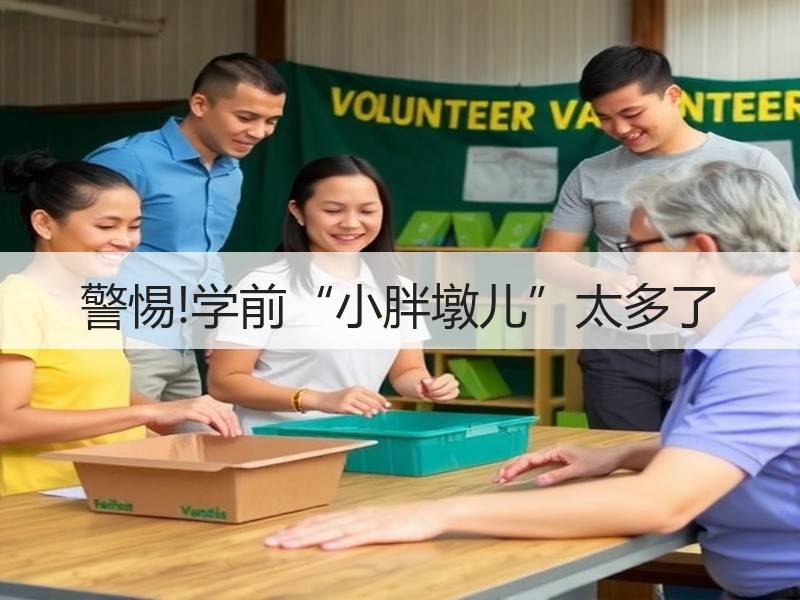 警惕!学前“小胖墩儿”太多了
