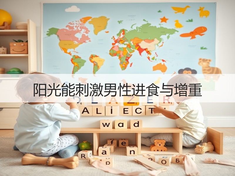 阳光能刺激男性进食与增重