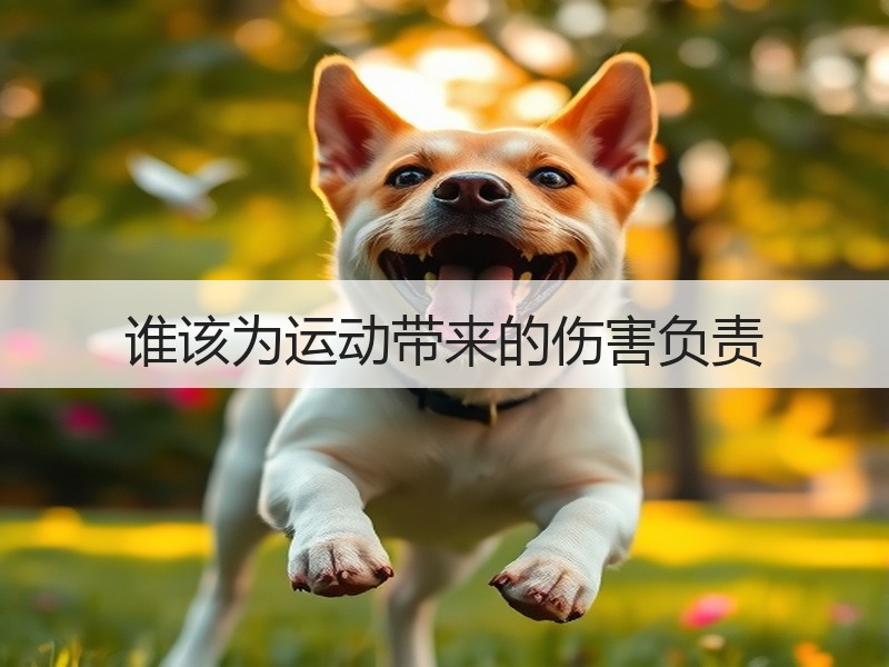 谁该为运动带来的伤害负责