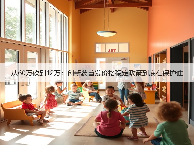 从60万砍到12万：创新药首发价格稳定政策到底在保护谁
