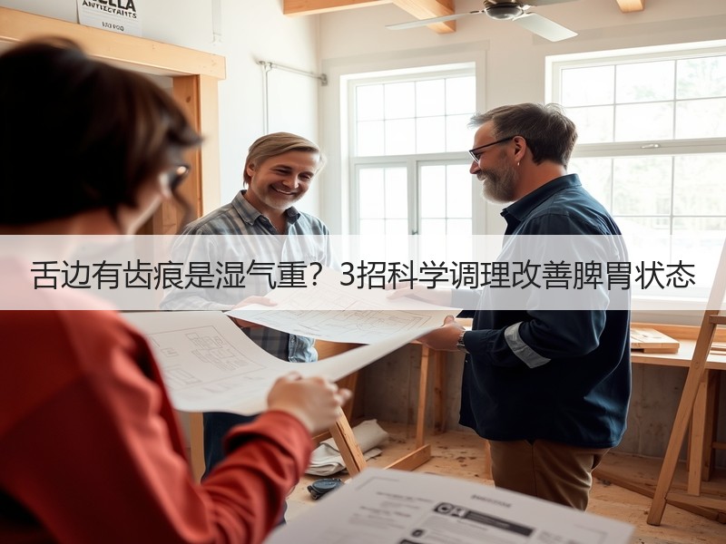 舌边有齿痕是湿气重？3招科学调理改善脾胃状态