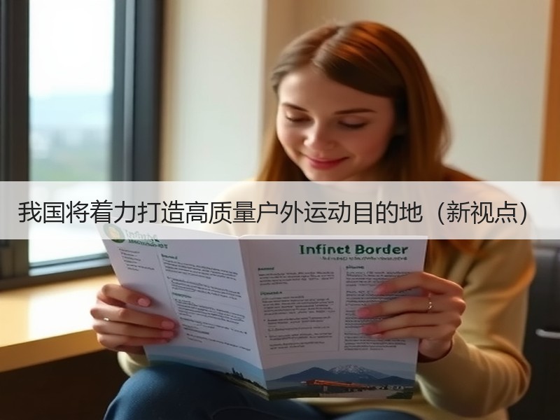 我国将着力打造高质量户外运动目的地（新视点）