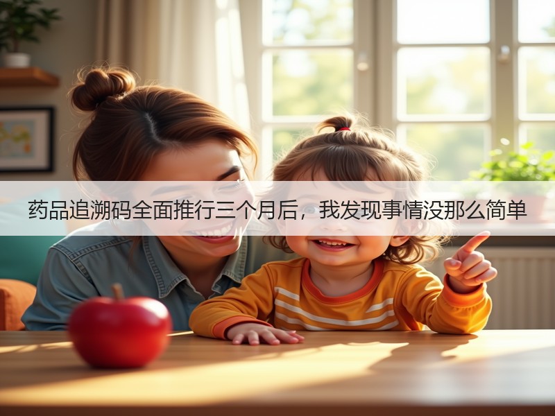 药品追溯码全面推行三个月后，我发现事情没那么简单