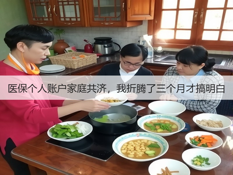 医保个人账户家庭共济，我折腾了三个月才搞明白