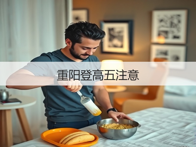 重阳登高五注意