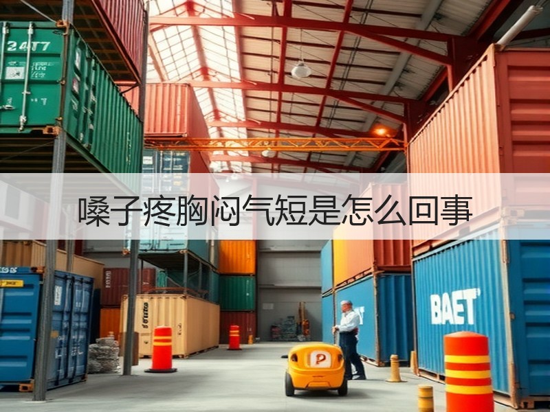 嗓子疼胸闷气短是怎么回事