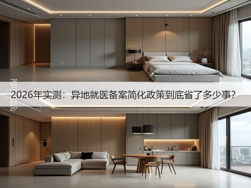 2026年实测：异地就医备案简化政策到底省了多少事？