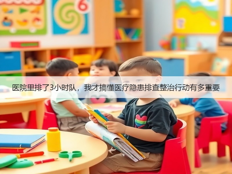 医院里排了3小时队，我才搞懂医疗隐患排查整治行动有多重要