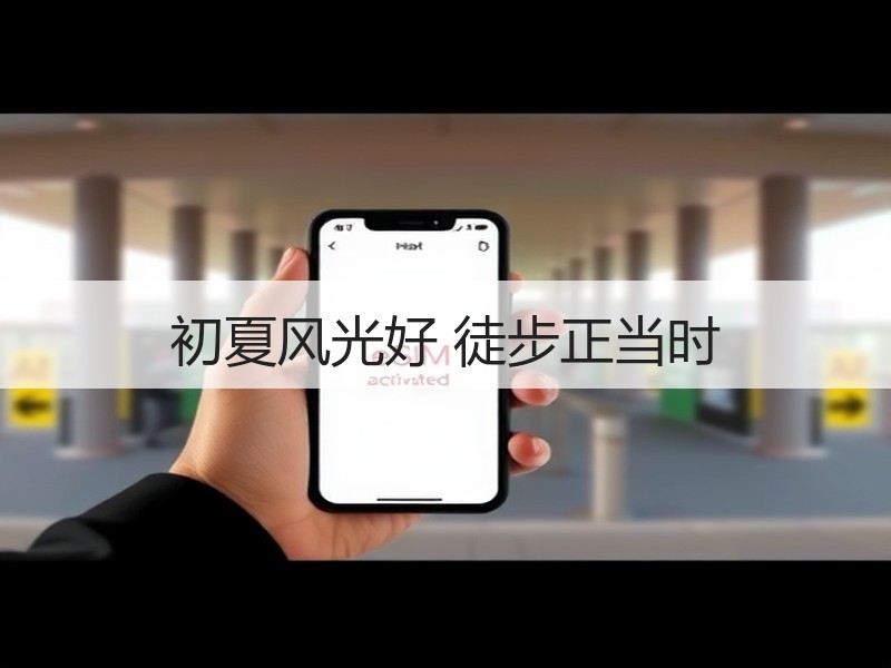 初夏风光好 徒步正当时