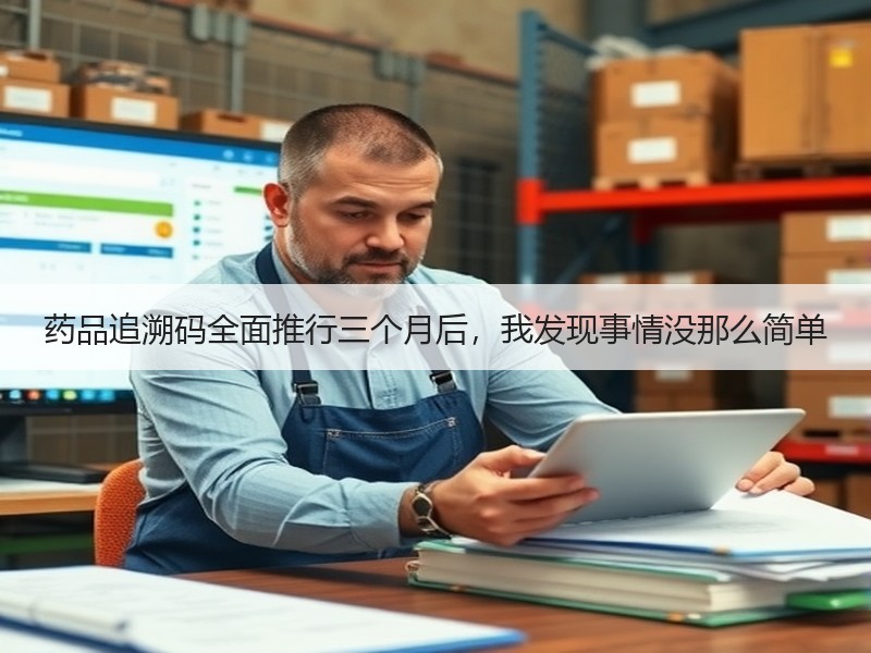 药品追溯码全面推行三个月后，我发现事情没那么简单