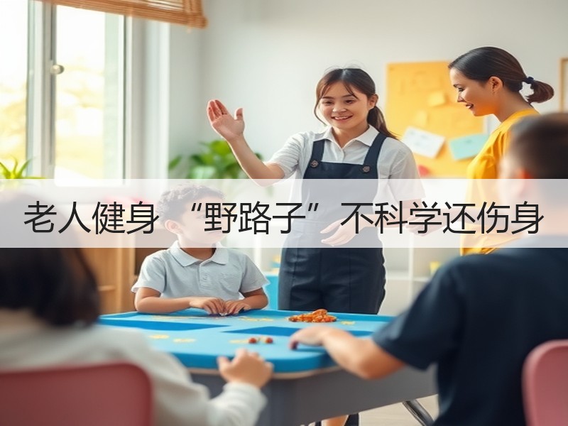 老人健身 “野路子”不科学还伤身