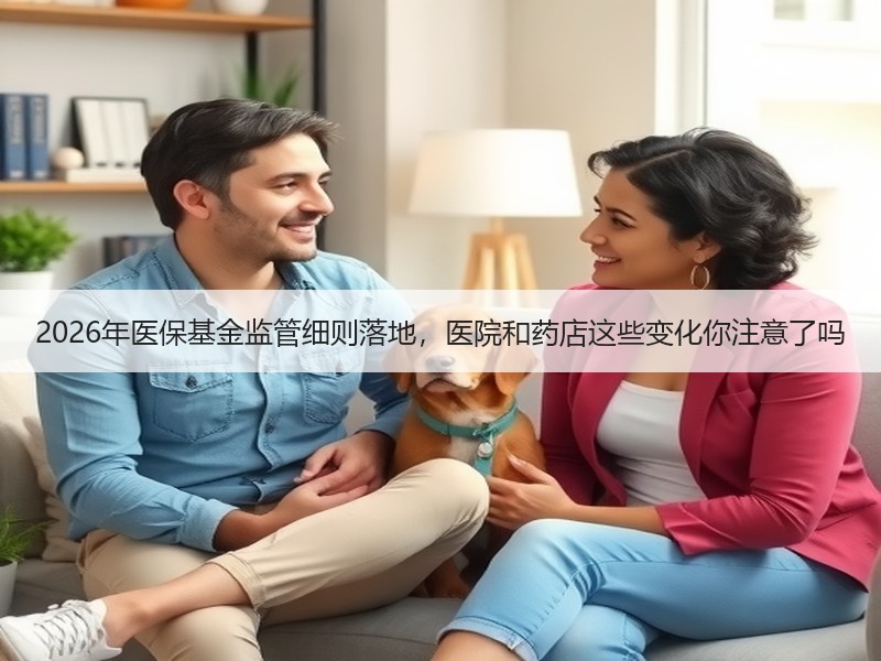 2026年医保基金监管细则落地，医院和药店这些变化你注意了吗
