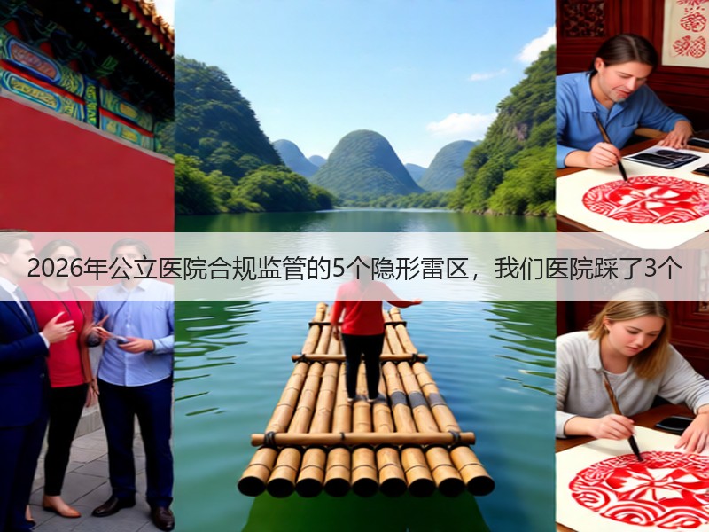 2026年公立医院合规监管的5个隐形雷区，我们医院踩了3个