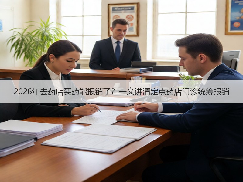 2026年去药店买药能报销了？一文讲清定点药店门诊统筹报销