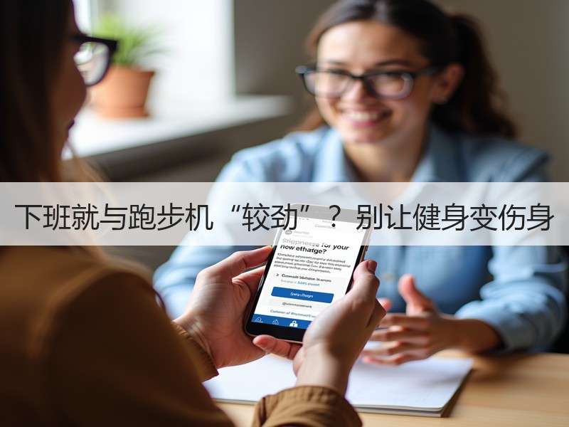 下班就与跑步机“较劲”？别让健身变伤身