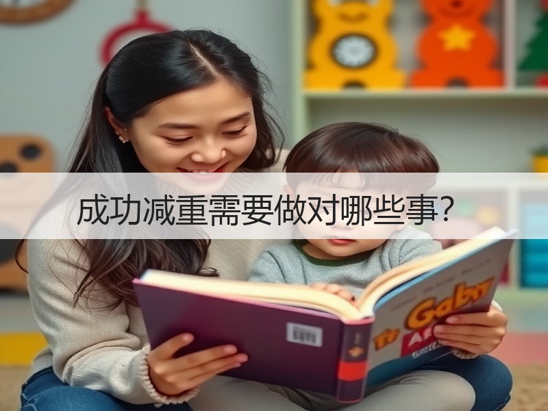成功减重需要做对哪些事？